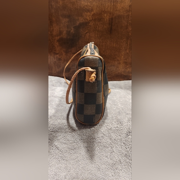 Fendi Vintage Checkered print Handbag, New Photos! - Picture 14 of 16